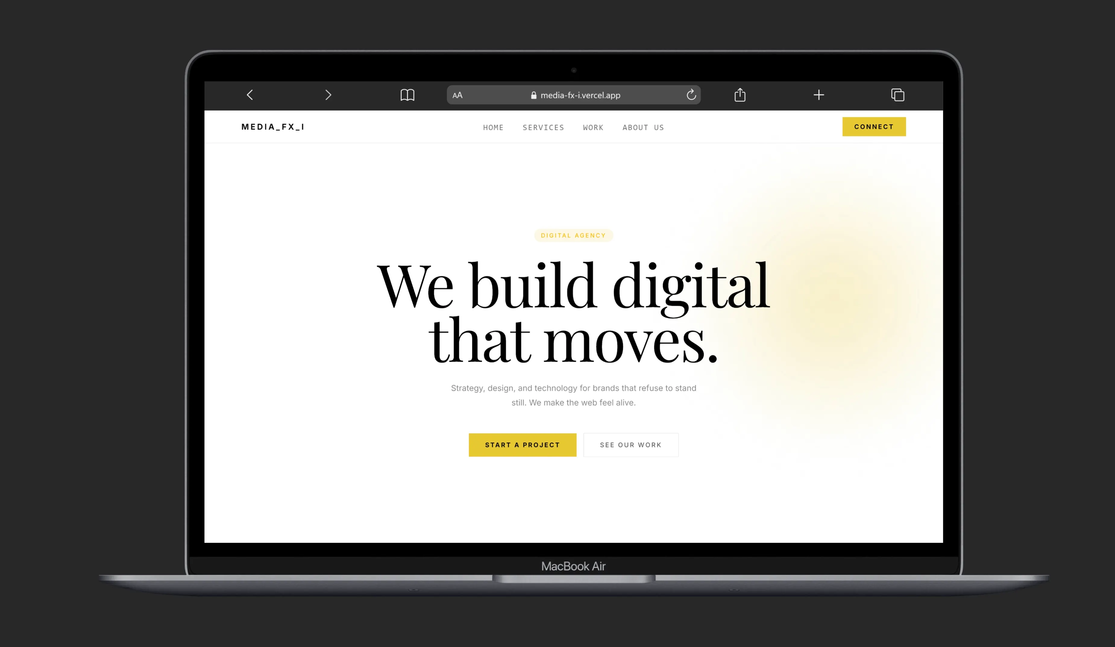 MediaFXI Agency Website